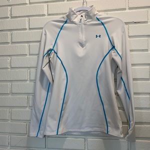 Under Armour Cold Gear 1/4 Zip Long Sleeve Small
